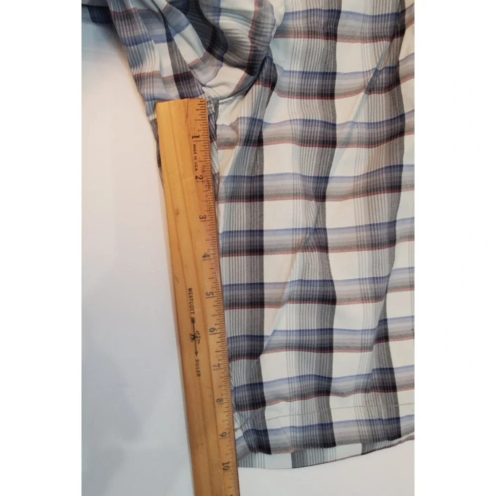 Tommy Bahama‎ Shorts Mens 35 Plaid 9" Inseam Casual Chino Pleated Relaxed Golf - Picture 3 of 9
